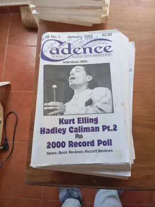 Revista cadence.jazz free jazz