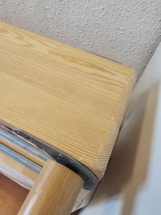 Estructura Cama Somier 90x200 Tela