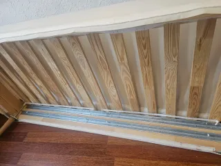 Estructura Cama Somier 90x200 Tela