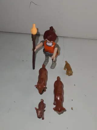 Lote 70. Cabrera playmobil