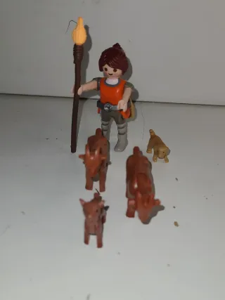 Lote 70. Cabrera playmobil