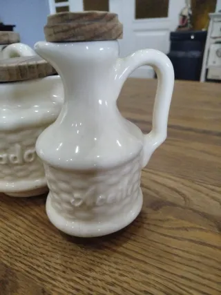 Juego de cocina vintage de cerámica