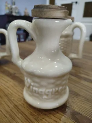 Juego de cocina vintage de cerámica