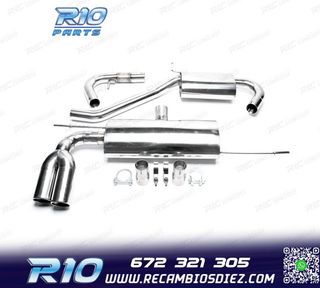 LÍNEA DE ESCAPE VOLKSWAGEN VW GOLF V GTI AUDI A3 8P