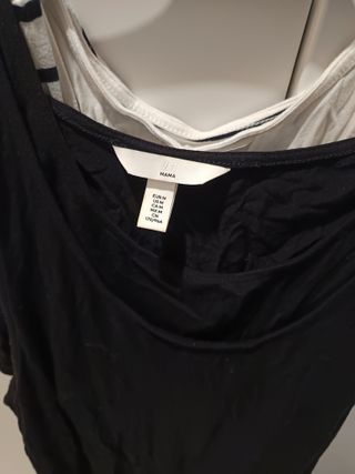 2 Camisetas de lactancia, talla M
