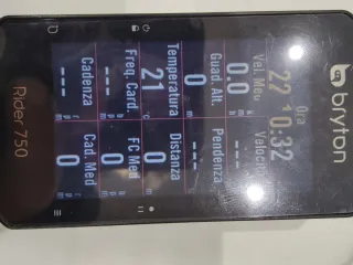 Ciclocomputer Bryton Rider 750