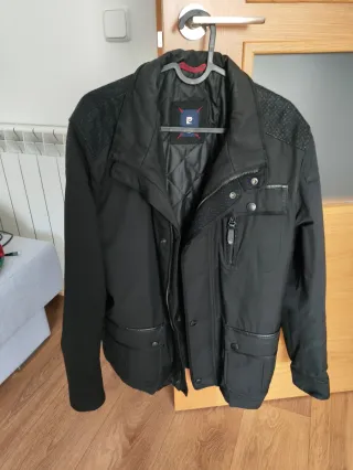 Chaqueta Pierre Cardin Negra Hombre