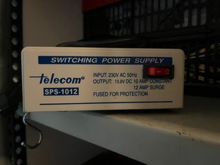 Fuente Alimentación Telecom 13.8V DC 10A