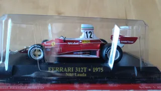 Modellino Ferrari 312T Niki Lauda #12