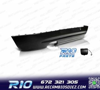 DIFUSOR VOLKSWAGEN VW GOLF 5 03-08 LOOK GTI + TAPA GANCHO