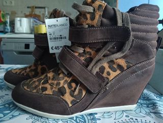 Botines Mujer Marrones Talla 40