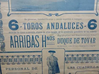 Carteles Toros Valencia Barcelona 1900-23.Desde80€