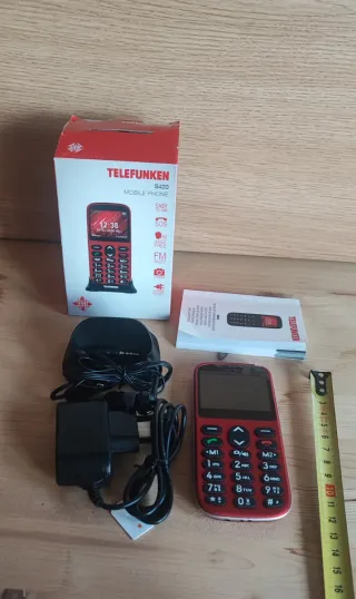 Teléfono Móvil Telefunken S420 Rojo