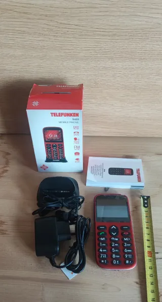 Teléfono Móvil Telefunken S420 Rojo