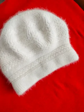 2 Gorros Lana y Angora Invierno