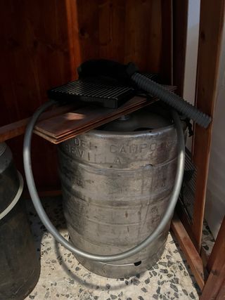 Tirador de cerveza con grifo de acero inoxidable