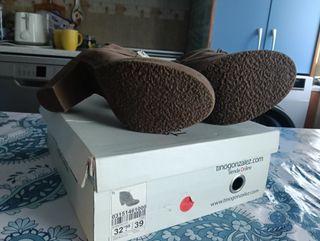 Botines de mujer marrones