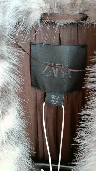 Chaquetón pelo Zara viral agotadísimo