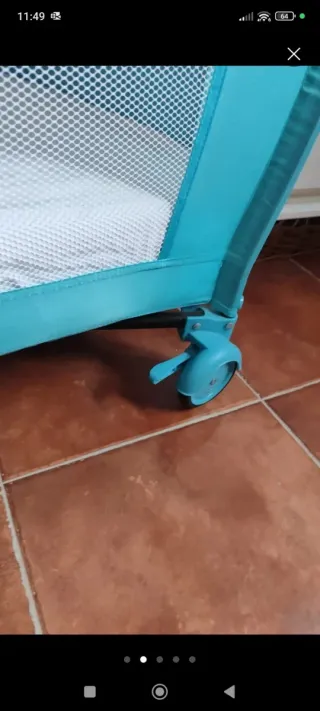 Cuna de viaje Asalvo con colchón