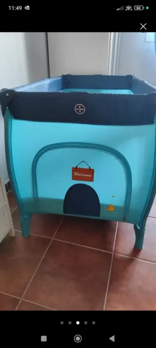 Cuna de viaje Asalvo con colchón