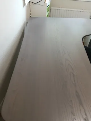 Tablero de madera para escritorio y 8 patas