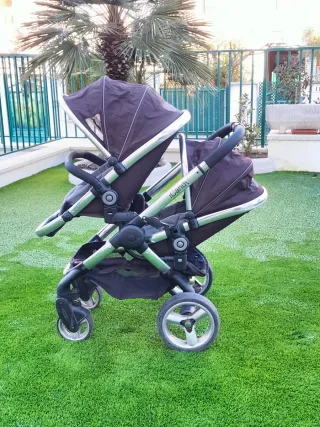 Grupo gemelar icandy capazos, sillas maxicosis más