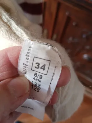 Cardigan Miss Grant lana, cachemire, angora