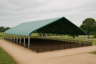 Carpa hípica y cubierta centros ecuestres La Rioja