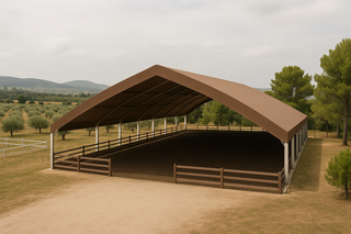 Carpa hípica y cubierta centros ecuestres La Rioja