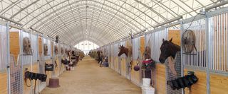Carpa hípica y cubierta centros ecuestres La Rioja