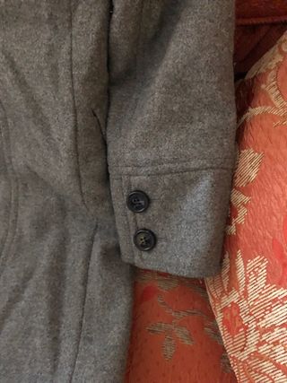 Max Mara Cappotto Pura Lana Vergine Grigio