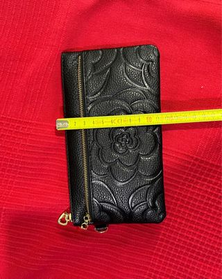 CARTERA NUEVA DE PIEL CLUTCH BOLSO MANO CORREA