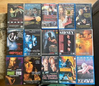 Lote 15 Cintas VHS Películas Varias 2