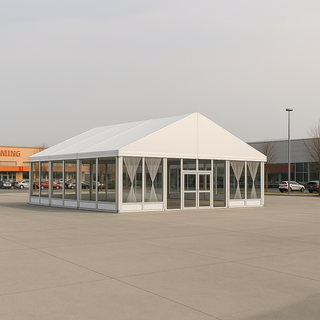 Carpas industriales naves de exposición Andalucia