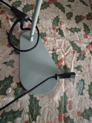 Lámpara de escritorio estudio color teal