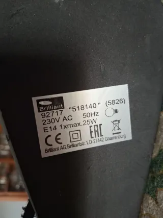 Lámpara de escritorio estudio color teal