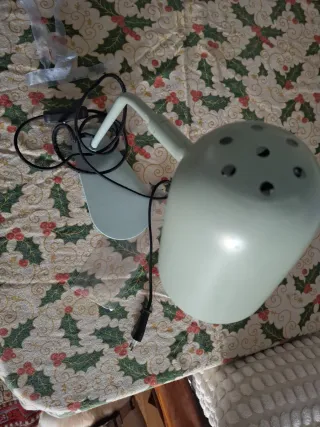 Lámpara de escritorio estudio color teal