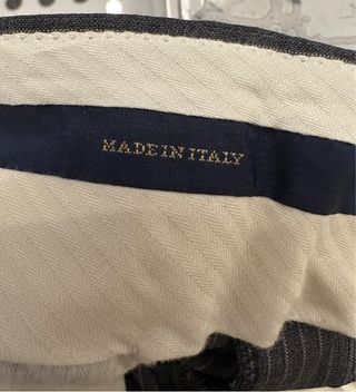 Completo Uomo Boggi Lana Vergine Grigio M