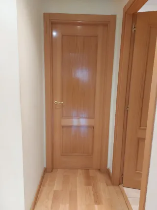 Puerta de madera interior