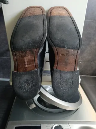 Zapatos Mezlan Corte Italiano Negro