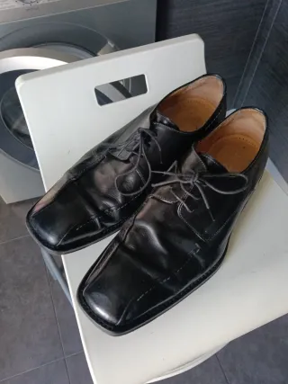 Zapatos Mezlan Corte Italiano Negro