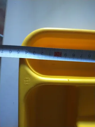 Portaposate giallo in plastica Guzzini