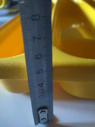 Portaposate giallo in plastica Guzzini