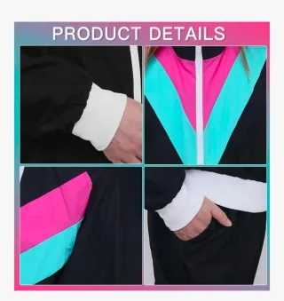 Disfraz Chándal Años 80 Talla M