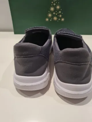 Zapatillas chico grises