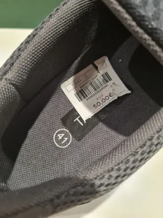 Zapatillas chico grises