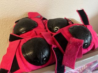 Patines Oxelo rosas talla ajustable niña