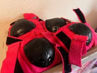 Patines Oxelo rosas talla ajustable niña