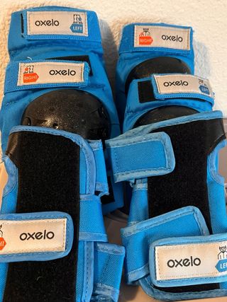 Patines Oxelo rosas talla ajustable niña