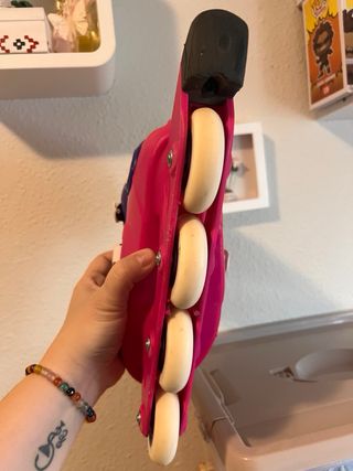 Patines Oxelo rosas talla ajustable niña